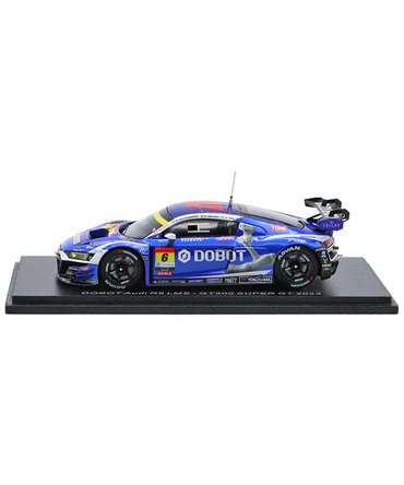 スパーク 1/43スケール DOBOT アウディ R8 LMS Team LeMans  NO.6 片山義章/ ロベルト・メリ・ムンタン GT 300 スーパーGT 2023年