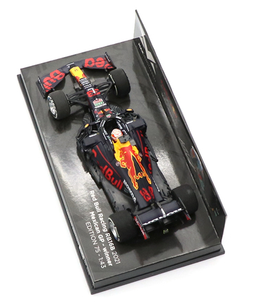 フェルスタッペン別注 ミニチャンプス 1/43スケール レッドブル レーシング ホンダ RB16B マックス・フェルスタッペン 2021年 メキシコGP 優勝 /ARB/msa