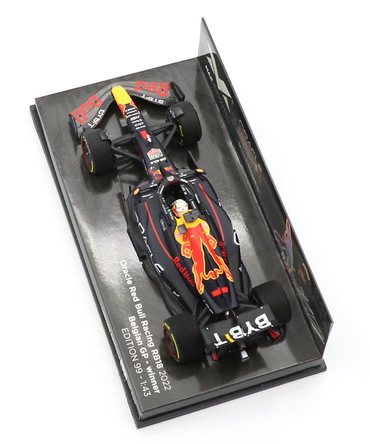 フェルスタッペン別注 ミニチャンプス 1/43スケール オラクル レッドブル レーシング RB18 マックス・フェルスタッペン 2022年 ベルギーGP 優勝 /ARB/msa