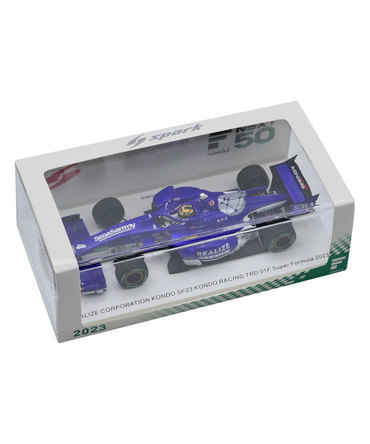 スパーク 1/43スケール リアライズコーポレーション KONDO Racing SF23 トヨタ TRD 01F NO.4 小高一斗 2023年 スーパーフォーミュラ 