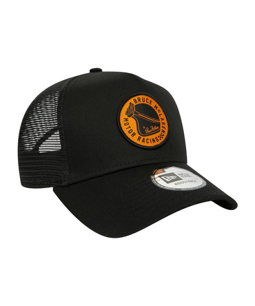 マクラーレン F1 チーム NewEra ブルース マクラーレン パッチ トラッカー キャップ 2024SS