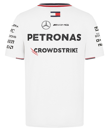 メルセデス AMG ペトロナス F1 チーム  ドライバー Tシャツ ホワイト 2024 /TM-W