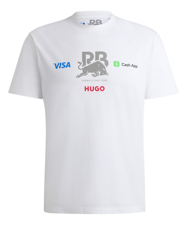 【60%オフセール】VISA CASH APP RB F1 チーム #03 ダニエル・リカルド Tシャツ 2024 ホワイト