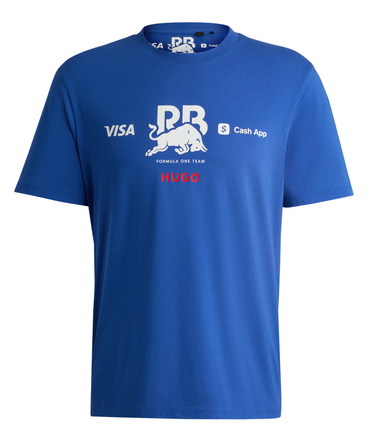 VISA CASH APP RB F1 チーム #03 ダニエル・リカルド Tシャツ 2024 ブルー