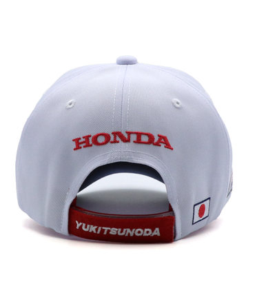 【50%オフセール】角田裕毅 x HRC Honda RACING コラボ キャップ YUKI ホワイト 2024