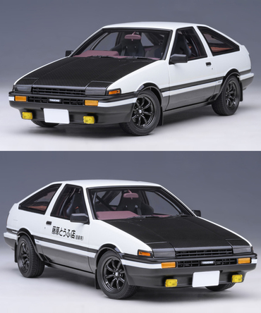 【30%オフセール】オートアート 1/18スケール トヨタ スプリンター トレノ (AE86) 『頭文字D』 プロジェクトD ファイナルバージョン/msl