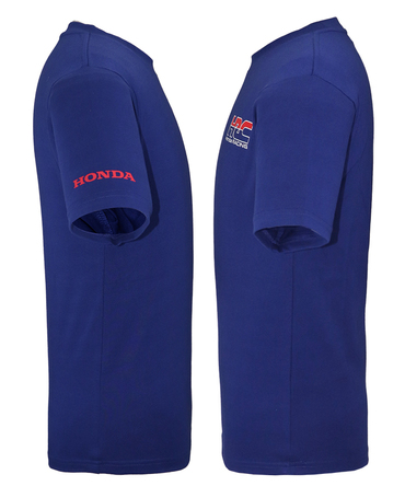 HRC Honda RACING Tシャツ Vertical ネイビー