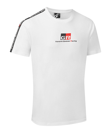 【30%オフセール】TOYOTA GAZOO Racing ライフスタイル Tシャツ ホワイト/TGR_LS