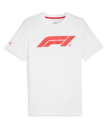 PUMA FORMULA 1 エッセンシャル ロゴ Tシャツ ホワイト