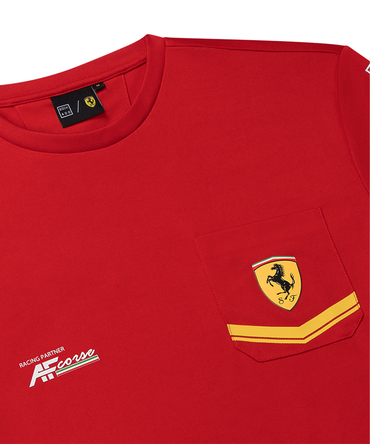 フェラーリ ハイパーカー AFコルセ チーム WEC トラック Tシャツ 2024 /ferwec