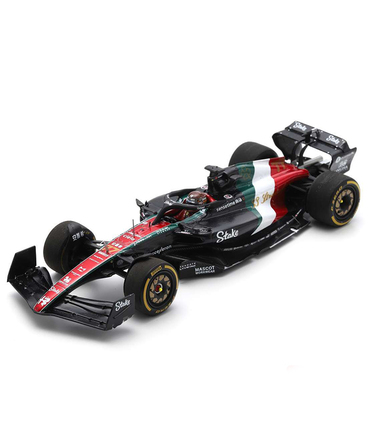 スパーク 1/43スケール アルファロメオ F1チーム KICK C43 バルテリ・ボッタス 2023年 イタリアGP /23f1m