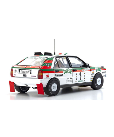 京商 1/18スケール ランチア デルタ HF 4WD No.1 チームランチア トティップ 1987年 タルガ・フローリオ