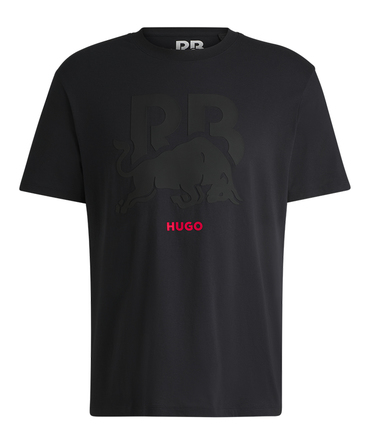 VISA CASH APP RB F1 チーム ライフスタイル コマーシャル ステルスロゴ Tシャツ 2024 ブラック