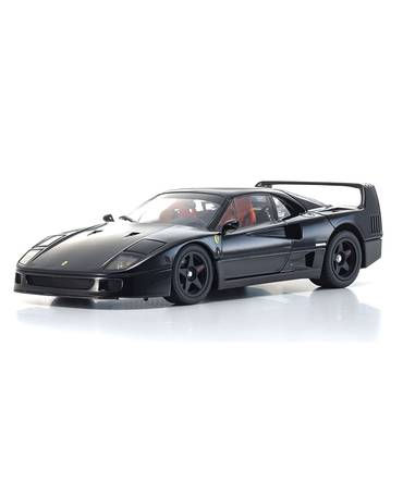 【30%オフセール】京商 1/18スケール フェラーリ F40 ブラック /msl