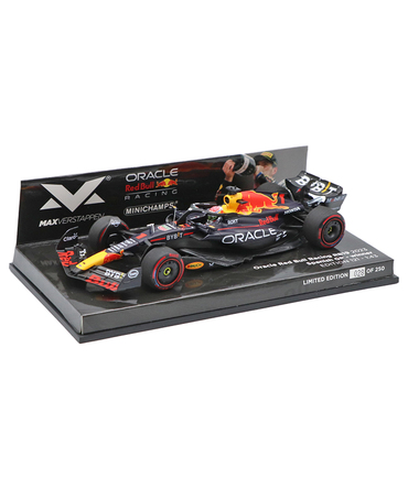 フェルスタッペン別注 ミニチャンプス 1/43スケール オラクル レッドブル レーシング ホンダ RB19 マックス・フェルスタッペン 2023年 スペインGP 優勝 /ARB/23f1m