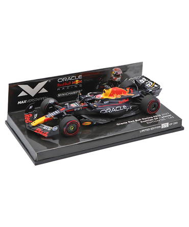 フェルスタッペン別注 ミニチャンプス 1/43スケール オラクル レッドブル レーシング ホンダ RB19 マックス・フェルスタッペン 2023年 オーストリアGP 優勝 /ARB/23f1m