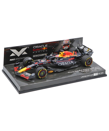 フェルスタッペン別注 ミニチャンプス 1/43スケール オラクル レッドブル レーシング ホンダ RB19 マックス・フェルスタッペン 2023年 カナダGP 優勝 /ARB/23f1m