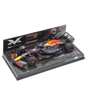 フェルスタッペン別注 ミニチャンプス 1/43スケール オラクル レッドブル レーシング ホンダ RB19 マックス・フェルスタッペン 2023年 オーストリアGP 優勝 /ARB/23f1m