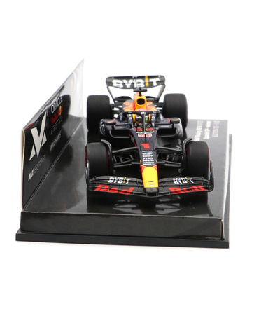 フェルスタッペン別注 ミニチャンプス 1/43スケール オラクル レッドブル レーシング ホンダ RB19 マックス・フェルスタッペン 2023年 スペインGP 優勝 /ARB/23f1m