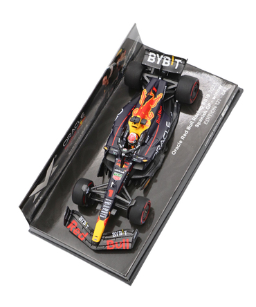 フェルスタッペン別注 ミニチャンプス 1/43スケール オラクル レッドブル レーシング ホンダ RB19 マックス・フェルスタッペン 2023年 スペインGP 優勝 /ARB/23f1m