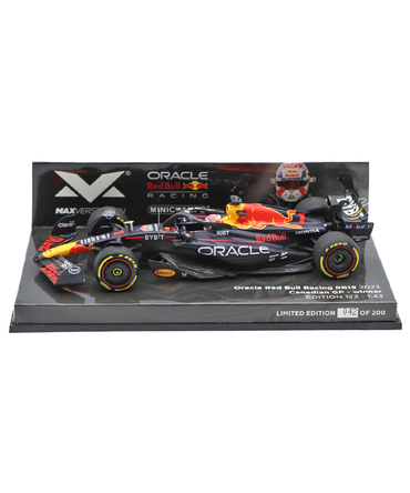 フェルスタッペン別注 ミニチャンプス 1/43スケール オラクル レッドブル レーシング ホンダ RB19 マックス・フェルスタッペン 2023年 カナダGP 優勝 /ARB/23f1m