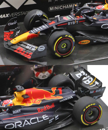 フェルスタッペン別注 ミニチャンプス 1/43スケール オラクル レッドブル レーシング ホンダ RB19 マックス・フェルスタッペン 2023年 カナダGP 優勝 /ARB/23f1m