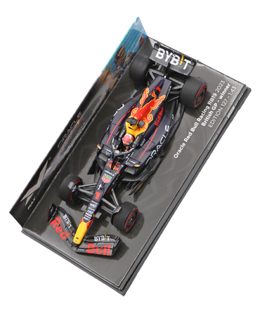 フェルスタッペン別注 ミニチャンプス 1/43スケール オラクル レッドブル レーシング ホンダ RB19 マックス・フェルスタッペン 2023年 イギリスGP 優勝 /ARB/23f1m