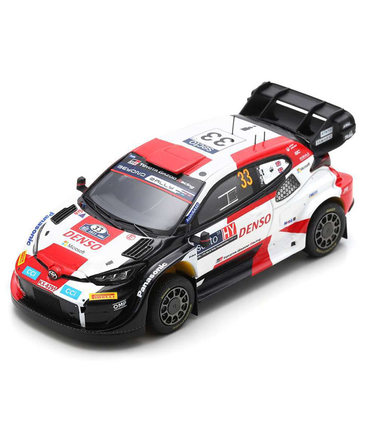 スパーク 1/43スケール トヨタ GR ヤリス ラリー1 ハイブリッド TOYOTA GAZOO Racing WRT 33号車 エルフィン・エバンス / スコット・マーティン 2023年 WRC ラリー フィンランド 優勝 /TGR_WRC