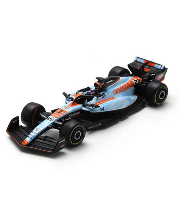 スパーク 1/64スケール ウィリアムズ レーシング FW45 アレクサンダー・アルボン 2023年 シンガポールGP/23f1m