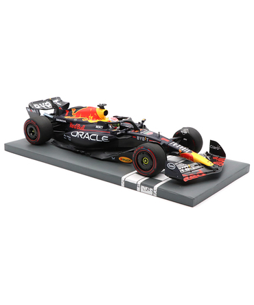 フェルスタッペン別注 ミニチャンプス 1/18スケール オラクル レッドブル レーシング ホンダ RB19 マックス・フェルスタッペン 2023年 ベルギーGP 優勝 /ARB/23f1m