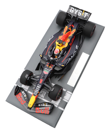 フェルスタッペン別注 ミニチャンプス 1/18スケール オラクル レッドブル レーシング ホンダ RB19 マックス・フェルスタッペン 2023年 ベルギーGP 優勝 /ARB/23f1m