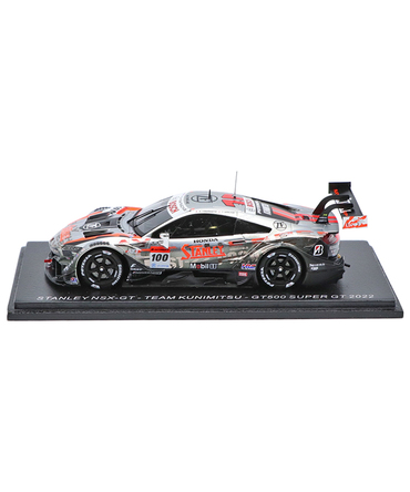 スパーク 1/43スケール スタンレー NSX-GT TEAM KUNIMITSU NO.100 山本尚貴 / 牧野任祐 GT500 スーパーGT 2022年