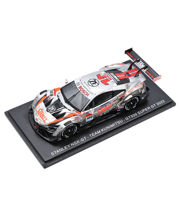 スパーク 1/43スケール スタンレー NSX-GT TEAM KUNIMITSU NO.100 山本尚貴 / 牧野任祐 GT500 スーパーGT 2022年