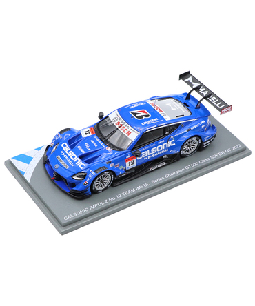 スパーク 1/43スケール カルソニック インパル Z TEAM IMPUL NO.12 平峰一貴 / ベルトラン・バゲット 2022年 スーパーGT GT500 チャンピオン with ボード