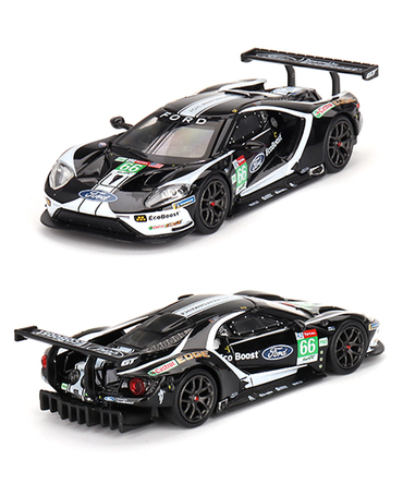 MINIGT 1/64スケール フォード GT LMGTE PRO 2019 ル・マン24時間レース 4台セット