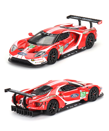 MINIGT 1/64スケール フォード GT LMGTE PRO 2019 ル・マン24時間レース 4台セット