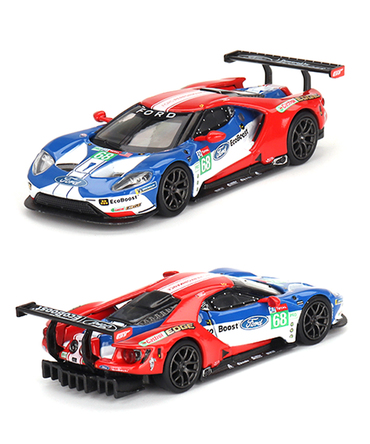 MINIGT 1/64スケール フォード GT LMGTE PRO 2019 ル・マン24時間レース 4台セット