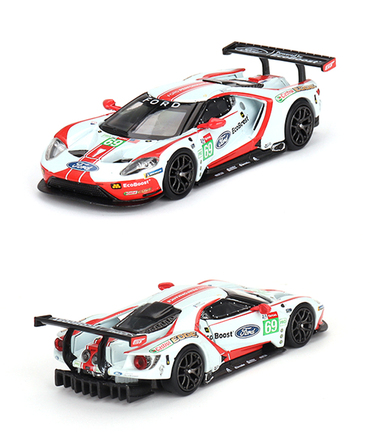 MINIGT 1/64スケール フォード GT LMGTE PRO 2019 ル・マン24時間レース 4台セット