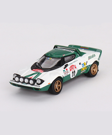 MINIGT 1/64スケール ランチア ストラトス HF 1975 サンレモ ラリー 優勝