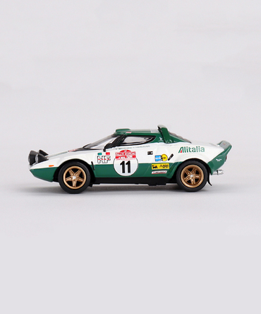 MINIGT 1/64スケール ランチア ストラトス HF 1975 サンレモ ラリー 優勝