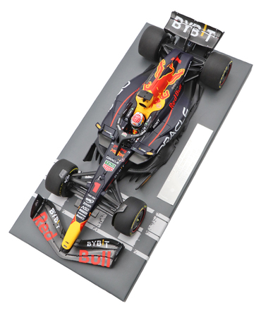 フェルスタッペン別注 ミニチャンプス 1/18スケール オラクル レッドブル レーシング ホンダ RB19 マックス・フェルスタッペン 2023年 ハンガリーGP 優勝 /ARB/23f1m