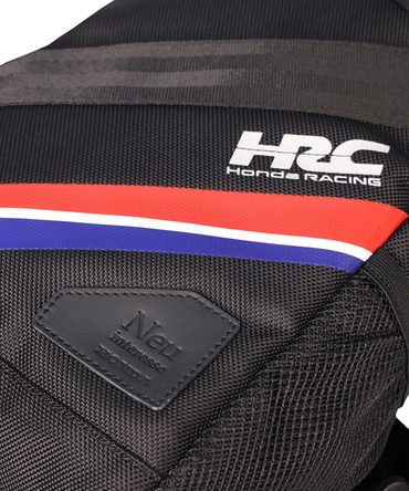 HRC Honda RACING x ノイインテレッセ トリコロール ボディバッグ ブラック