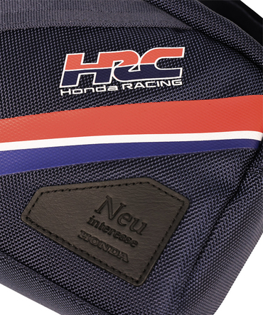 HRC Honda RACING x ノイインテレッセ トリコロール ミニショルダーバッグ ネイビー