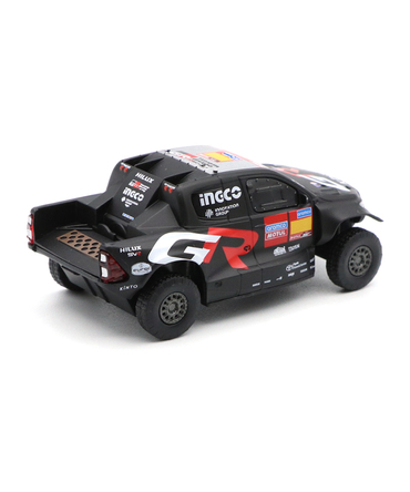 TOYOTA GAZOO Racing 別注 1/64スケール プルバックカー W2RC DKR ハイラックス EVO T1U 2024