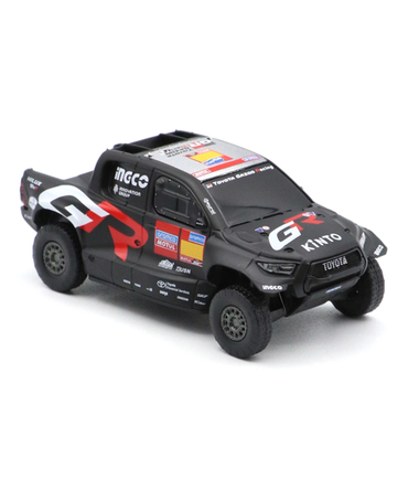 TOYOTA GAZOO Racing 別注 1/64スケール プルバックカー W2RC DKR ハイラックス EVO T1U 2024