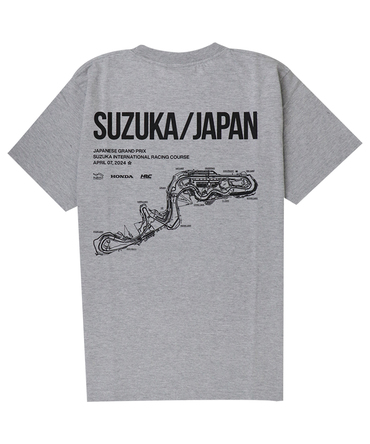 【30%オフセール】ホンダ F1参戦 60周年記念 HONDA SUZUKA JAPAN Tシャツ グレー