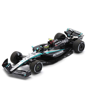 スパーク 1/43スケール メルセデス AMG ペトロナス F1 W15 E パフォーマンス ルイス・ハミルトン 2024年 バーレーンGP 