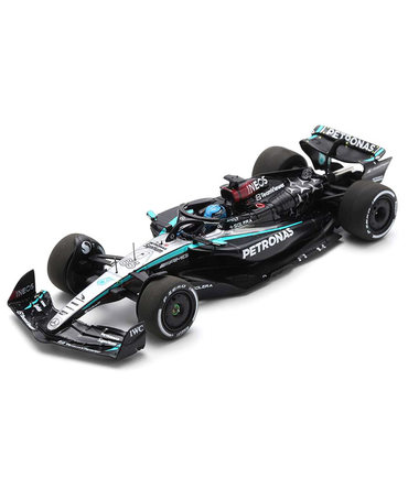 スパーク 1/43スケール メルセデス AMG ペトロナス F1 W15 E パフォーマンス ジョージ・ラッセル 2024年 バーレーンGP