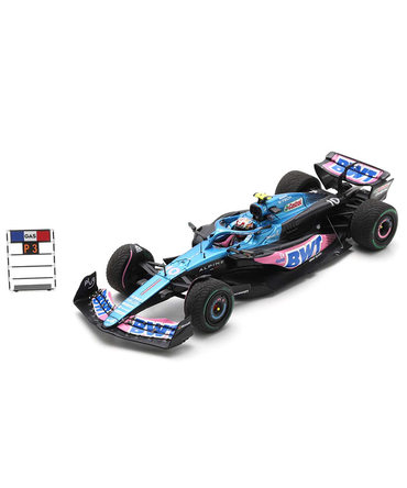 スパーク 1/43スケール BWT アルピーヌ F1 チーム A523 ピエール・ガスリー 2023年 オランダGP 3位入賞/23f1m