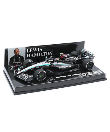 ミニチャンプス 1/43スケール メルセデス AMG ペトロナス F1 W15 E パフォーマンス ルイス・ハミルトン 2024年